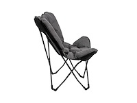 Bo-camp urban outdoor vlinderstoel grainger nika grijs - afbeelding 3 van  5