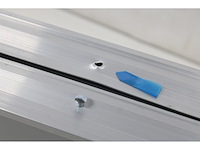 Bo-campnpicknicktafel aluminium inklapbaar grijs - afbeelding 3 van  4