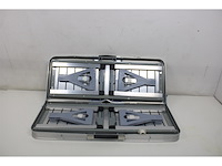 Bo-campnpicknicktafel aluminium inklapbaar grijs - afbeelding 4 van  4