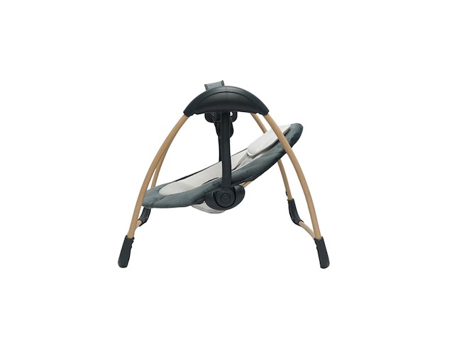 Bo jungle dolphy portable swing (0- 9kg) schommelstoel grijs - afbeelding 3 van  6