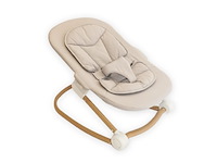 Bo jungle grow with me bouncer pure white