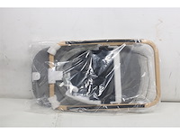 Bo jungle schommelstoel en zitje in 1 wipstoel bouncer pure white - afbeelding 2 van  2