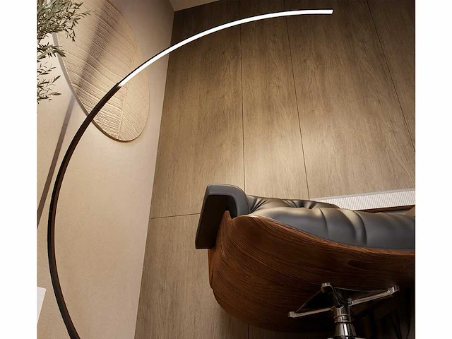 Bo led design vloer lamp zwart - afbeelding 4 van  9