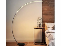 Bo led design vloer lamp zwart - afbeelding 4 van  9