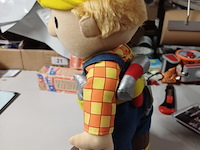 Bob de bouwer knuffel 40 cm 1x in ds x - afbeelding 6 van  7