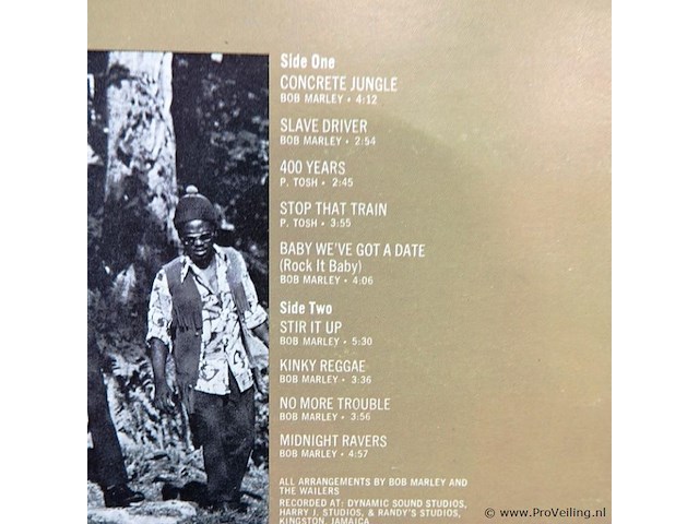 Bob marley and the wailers - afbeelding 3 van  5