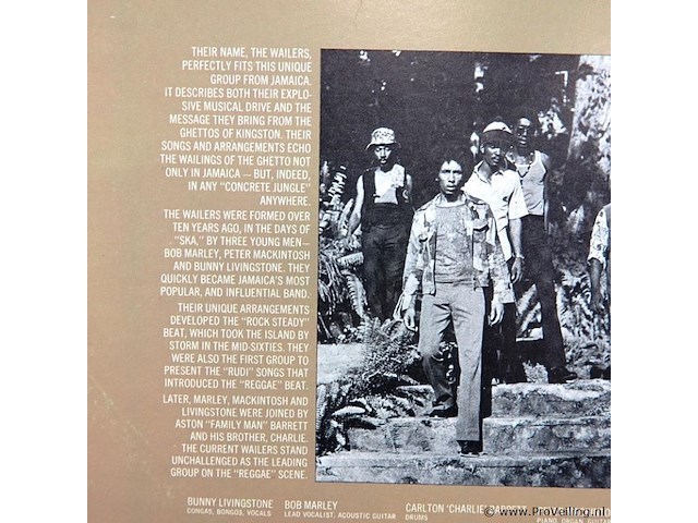Bob marley and the wailers - afbeelding 4 van  5