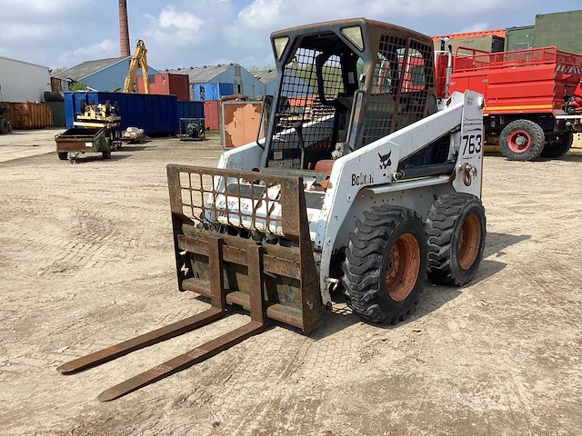 Bobcat 763 melroe ingersollrand schranklader - afbeelding 1 van  6