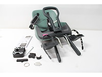 Bobike exclusive evolve mini voorste kinderzitje voor de fiets groen - afbeelding 5 van  6