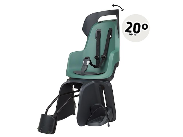 Bobike go maxi kinderzitje achter rs met framebevestiging peppermint - afbeelding 2 van  5