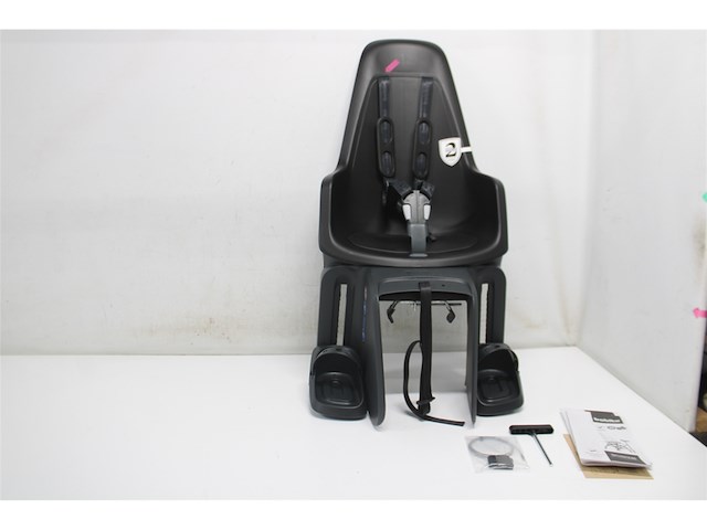 Bobike one maxi fietsstoeltje achter bd - urban black - afbeelding 5 van  6