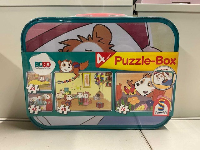 Bobo puzzel-box (4 puzzels) (9x) - afbeelding 3 van  4