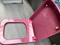 Bocchi scala roze toiletzitting - afbeelding 4 van  9