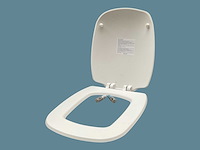 Bocchi toiletzitting mat wit - afbeelding 1 van  2