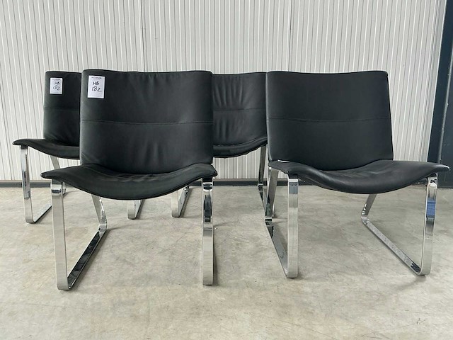 Boconcept jet eetkamerstoel (4x) - afbeelding 1 van  6