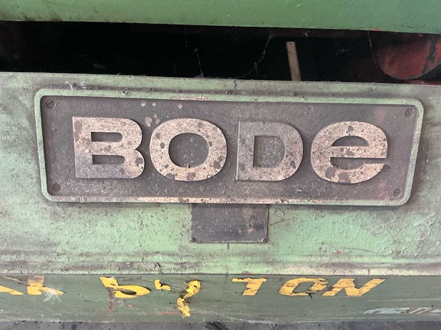 Bode sar 2000 zelfinstellende lasrolstelling – 100 ton - afbeelding 33 van  35