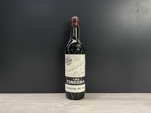 Bodega lopez de heredia vina tondonia tinto 'gran reserva' 2001 - afbeelding 1 van  4