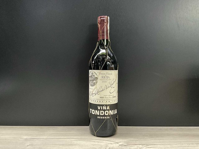 Bodega lopez de heredia vina tondonia tinto 'reserva' 2001 (3x) - afbeelding 2 van  4
