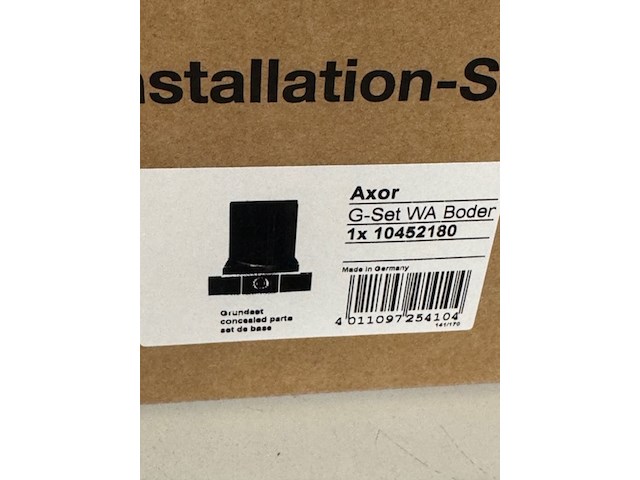 Bodemplaat vrijstaande badkraan, grohe axor, g-set wa boden - afbeelding 3 van  3