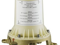 Bodemplaat vrijstaande badkraan, grohe axor, g-set wa boden - afbeelding 1 van  3