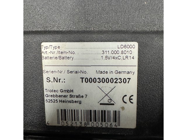 Bodemsensor, trotec, ld600h2p - afbeelding 4 van  5