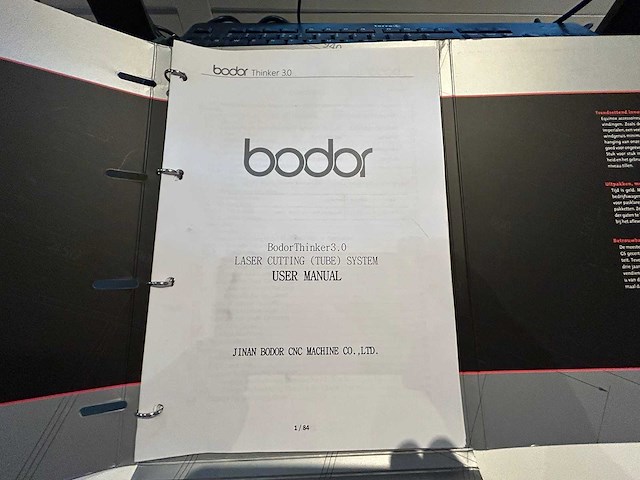Bodor - 2022 - k230 - 2 kw - buislasersnijmachine - afbeelding 54 van  60