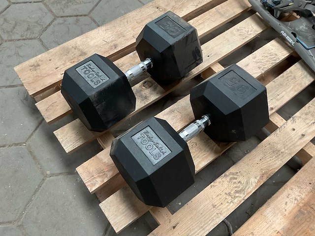 Body solid tools 95 dumbbellset - afbeelding 1 van  6