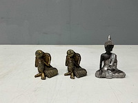 Boeddha beeldjes (22x) - afbeelding 8 van  17