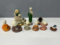 Boeddha en spiritualiteit beeldjes (9x) - afbeelding 7 van  8