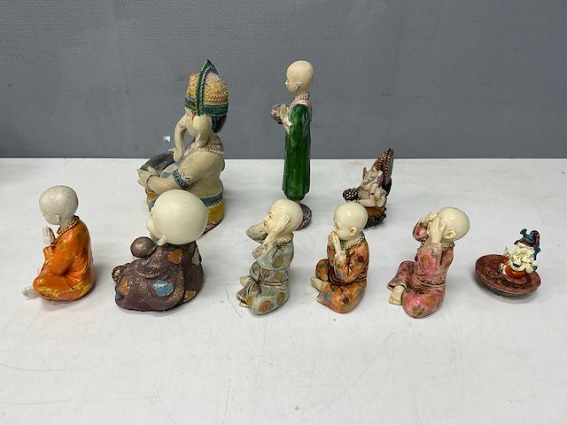 Boeddha en spiritualiteit beeldjes (9x) - afbeelding 8 van  8