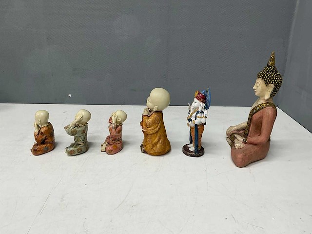 Boeddha en spiritueel beeldjes (11x) - afbeelding 4 van  9