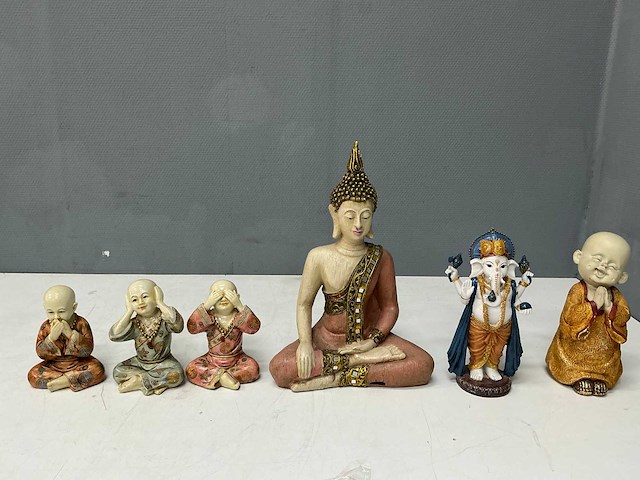 Boeddha en spiritueel beeldjes (11x) - afbeelding 5 van  9