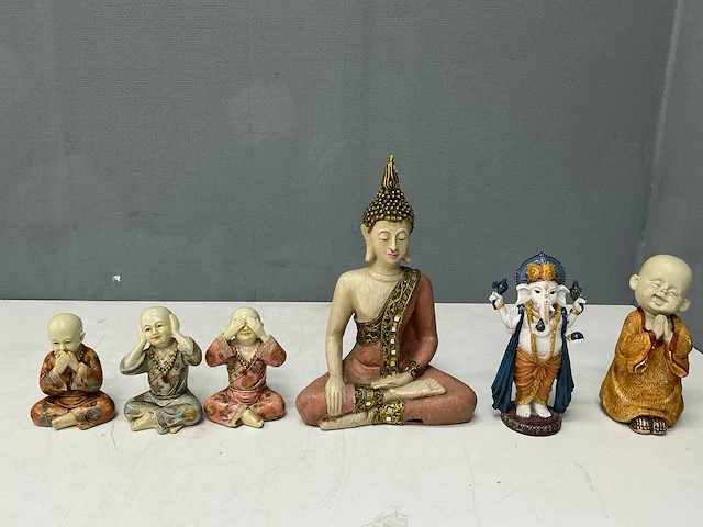 Boeddha en spiritueel beeldjes (11x) - afbeelding 4 van  9