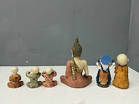 Boeddha en spiritueel beeldjes (11x) - afbeelding 6 van  9