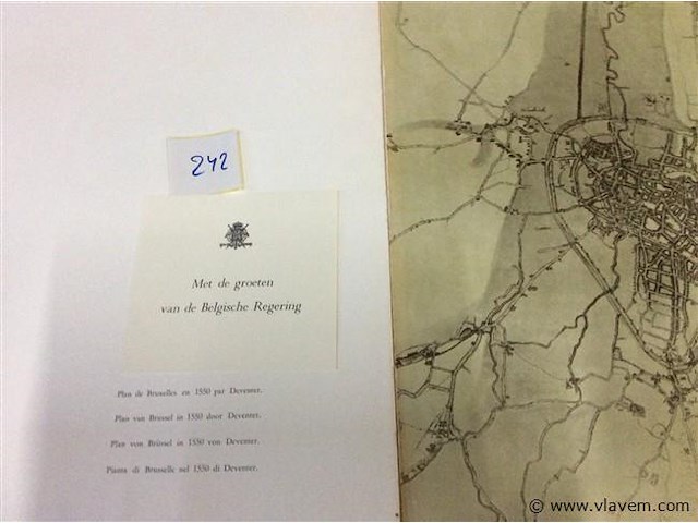 Boek brussel 1550. xl - afbeelding 2 van  9