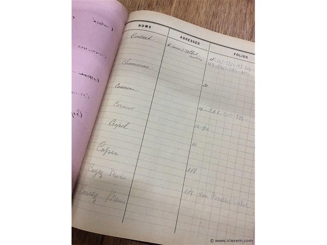 Boek copie de lettre 1809. - afbeelding 4 van  4