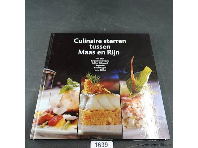 Boek. culinaire sterren tussen maas en rijn - afbeelding 1 van  5