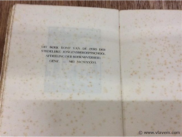 Boek daghet in den oosten 1936. - afbeelding 3 van  3