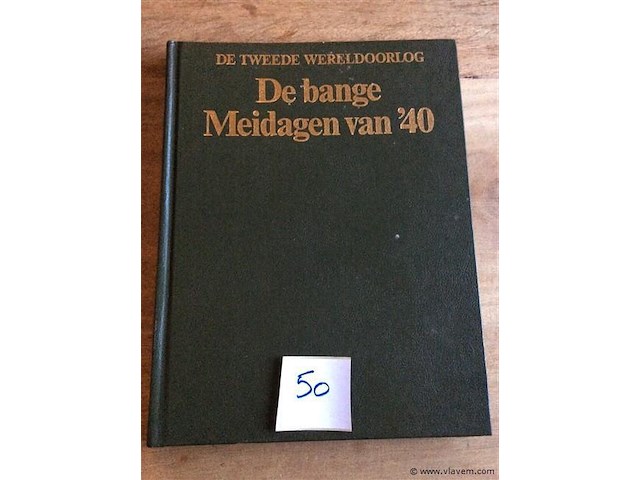 Boek : de bange meidagen van '40 - afbeelding 1 van  4