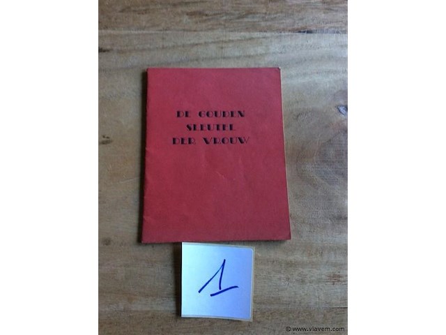 Boek: de gouden sleutel der vrouw - afbeelding 1 van  4