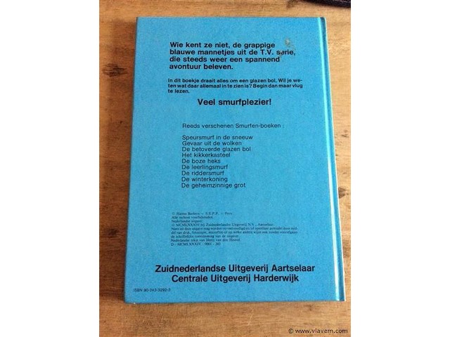 Boek: de smurfen - afbeelding 4 van  4