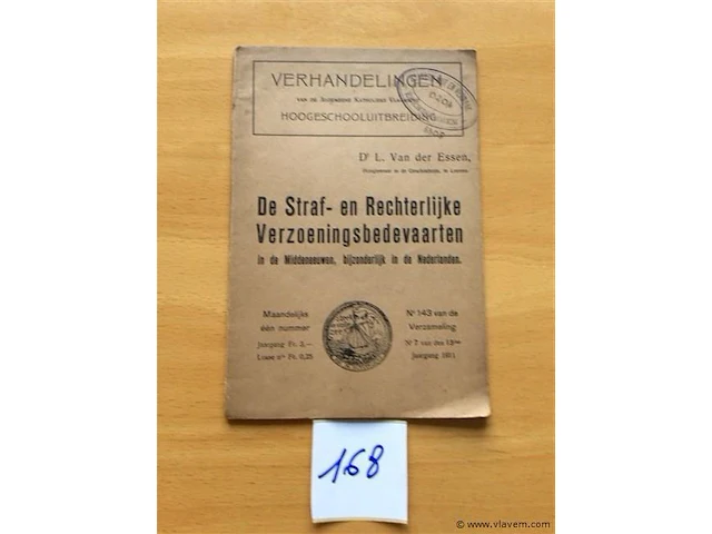 Boek : de straf- en rechterlijke verzoeningsbedevaarten - afbeelding 1 van  2
