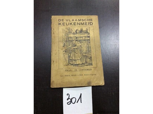 Boek: de vlaamse keukenmeid - afbeelding 1 van  5