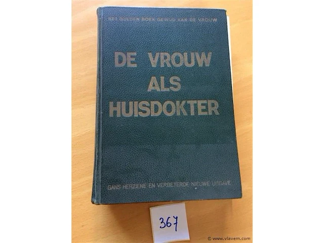 Boek "de vrouw als huisdokter " - afbeelding 1 van  4