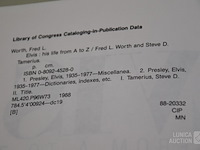 Boek elvis: "his life from a to z" - afbeelding 10 van  11