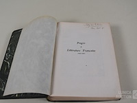 Boek franse literatuur - afbeelding 7 van  12