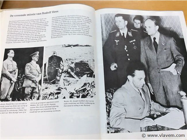 Boek : geïllistreerde geschiedenis vd tweede ww - afbeelding 3 van  6