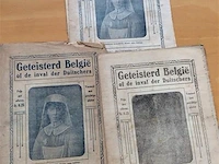 Boek : geteisterd belgië 3st