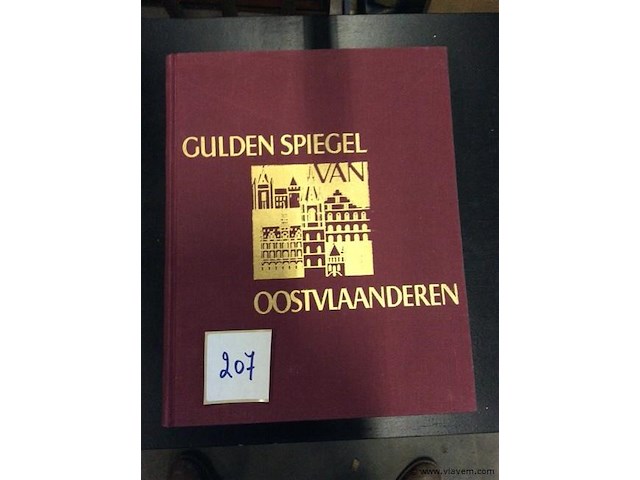 Boek gulden spiegel oost vlaanderen - afbeelding 1 van  6