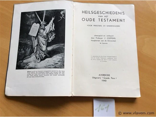 Boek : heilgeschiedenis vh oude testament - afbeelding 1 van  3